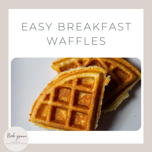Breakfast Waffles Recipe