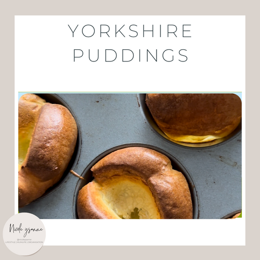Homemade Yorkshire Pudding Recipe