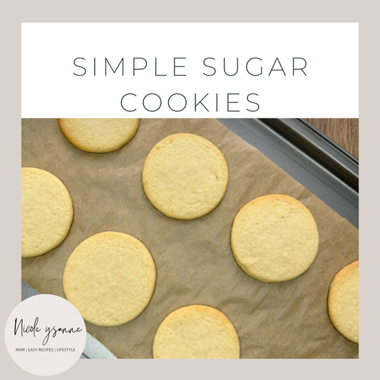 Sugar Cookies Recipe