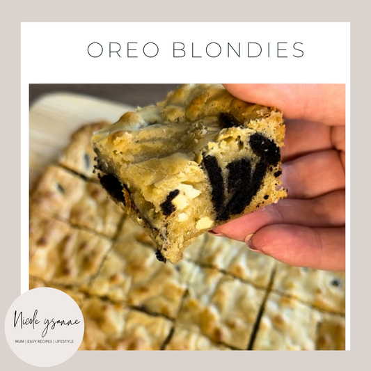 Oreo Blondie Recipe